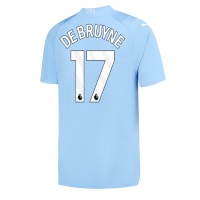 Stroje piłkarskie Manchester City Kevin De Bruyne #17 Koszulka Podstawowej 2023-24 Krótki Rękaw